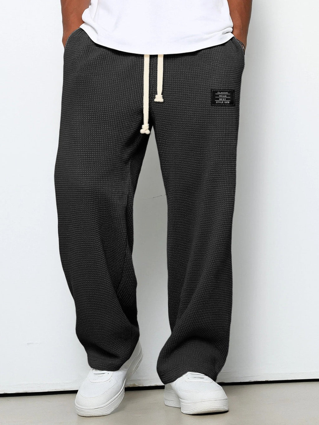 Alpenfeld | Lässige Herren-Freizeithose mit verstellbarem Bund (1 Kaufen, 1 GRATIS dazu)