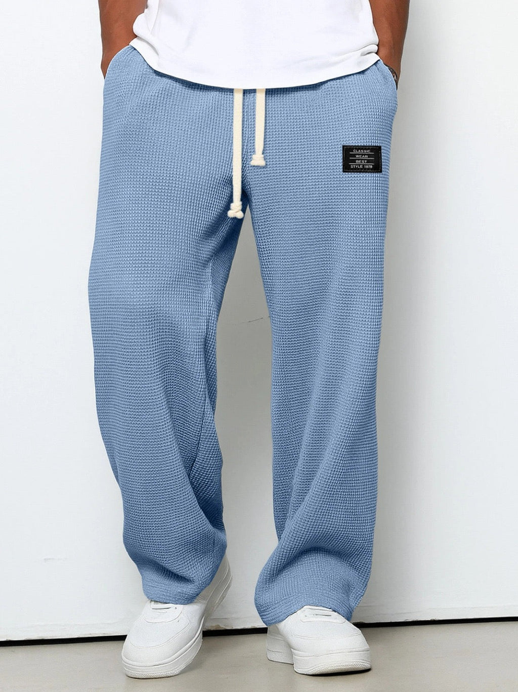 Alpenfeld | Lässige Herren-Freizeithose mit verstellbarem Bund (1 Kaufen, 1 GRATIS dazu)