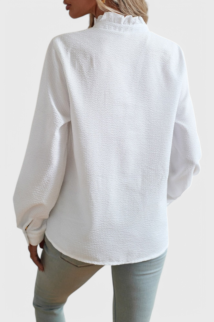 Alpenfeld | Elegante Rüschenbluse