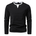 Alpenfeld | Langärmeliges Baumwoll-T-Shirt