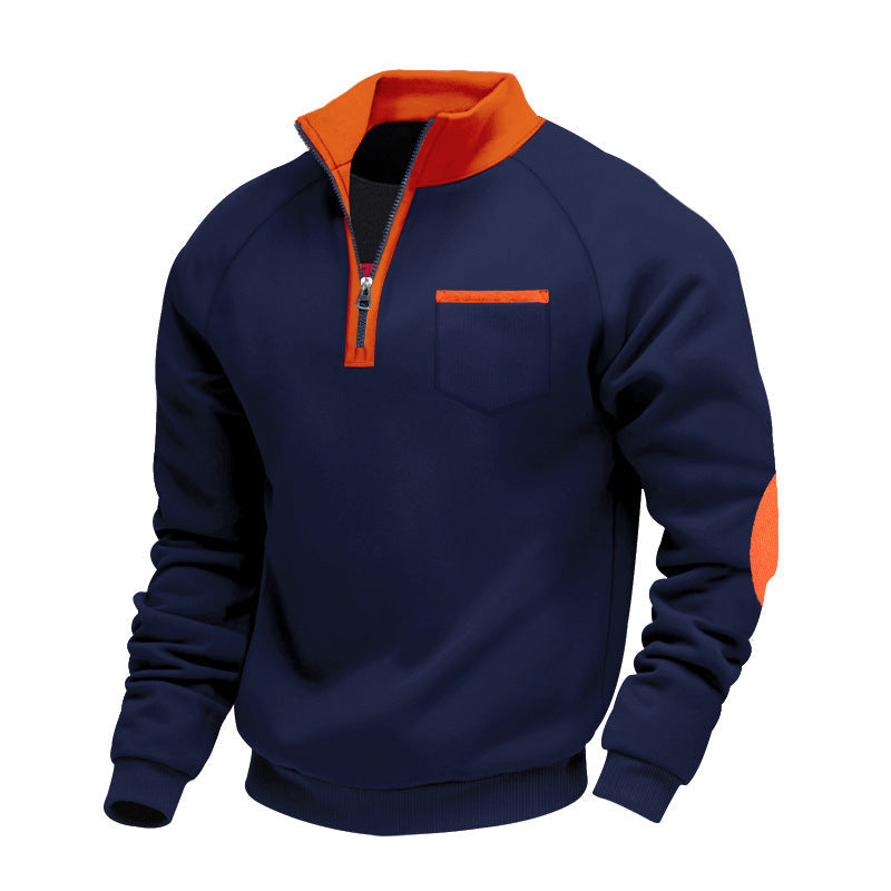 Alpenfeld | Herren-Fleece-Half-Zip-Pullover