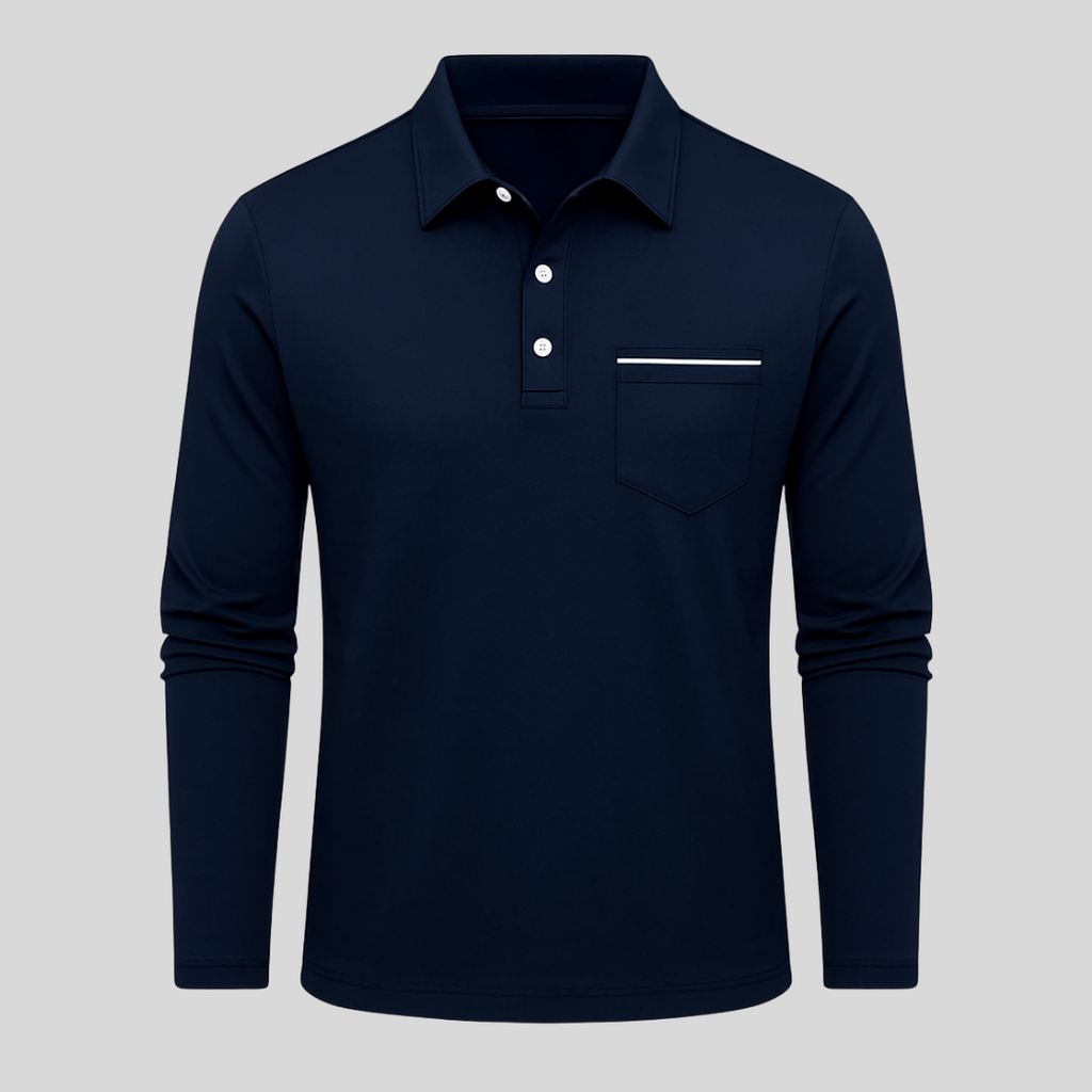 Alpenfeld | Elegantes und bequemes Polo mit praktischer Tasche