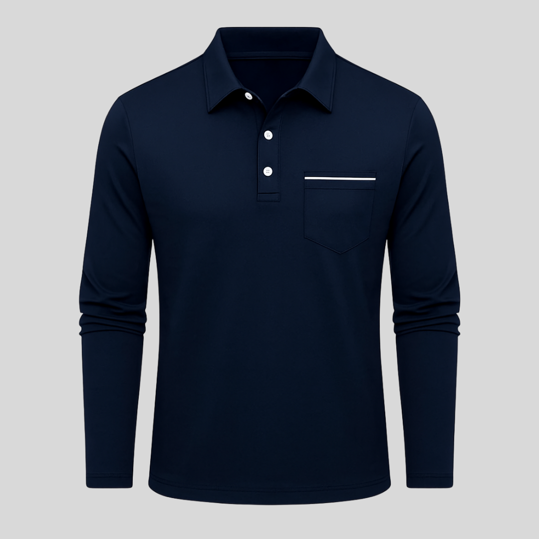 Alpenfeld | Elegantes und bequemes Polo mit praktischer Tasche