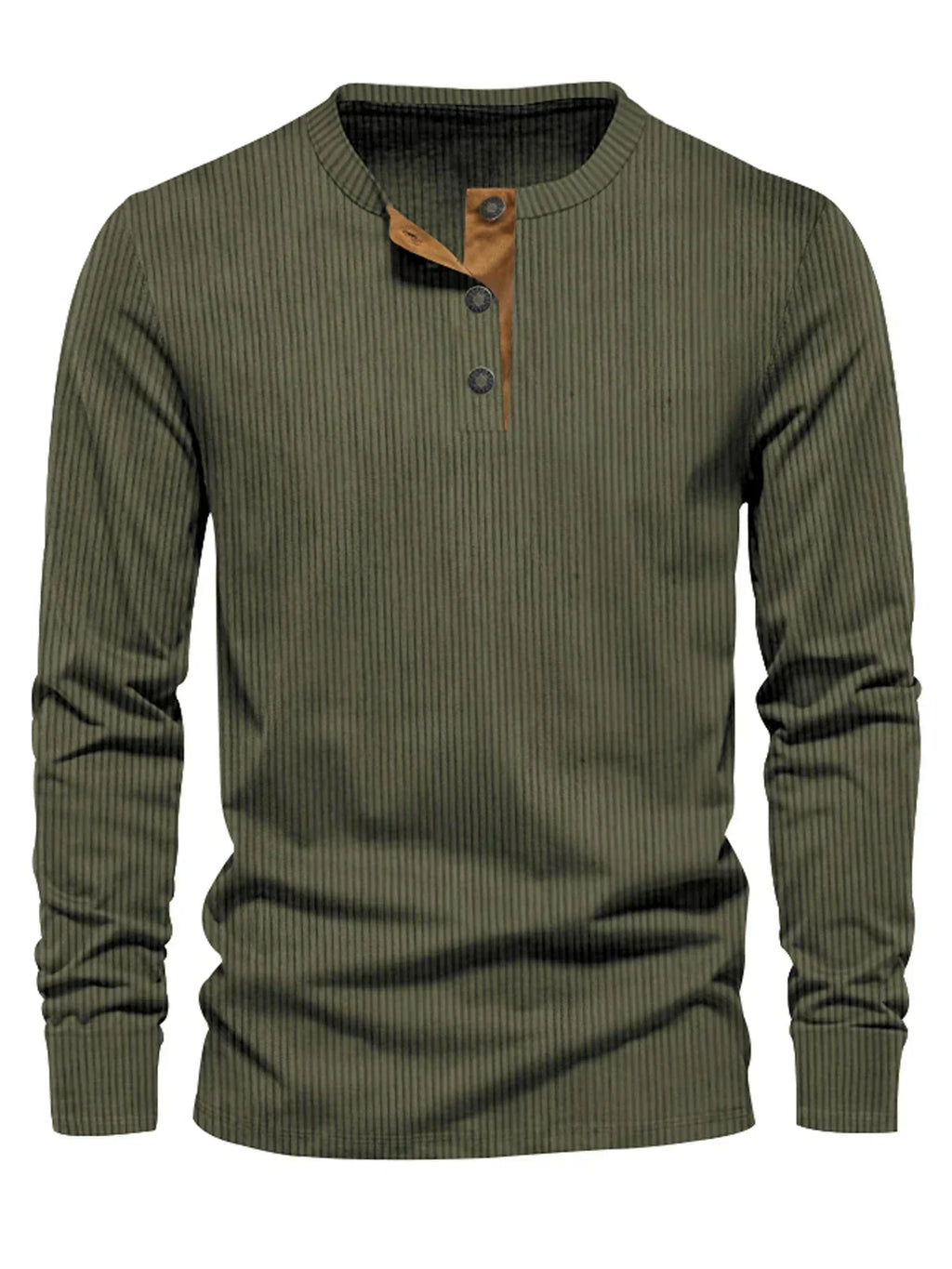 Alpenfeld | Klassisches Herren-Langarmshirt