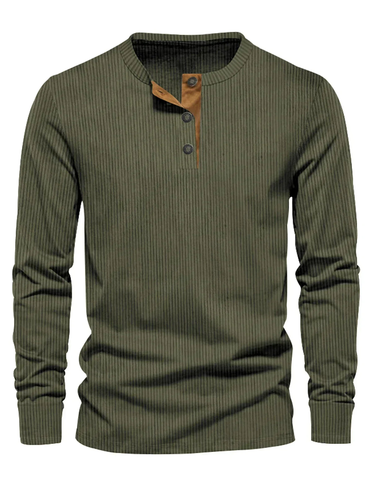 Alpenfeld | Klassisches Herren-Langarmshirt