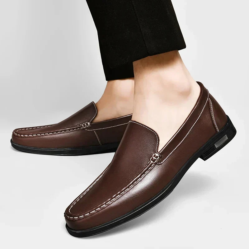 Alpenfeld | Premium Lederhalbschuhe für Herren