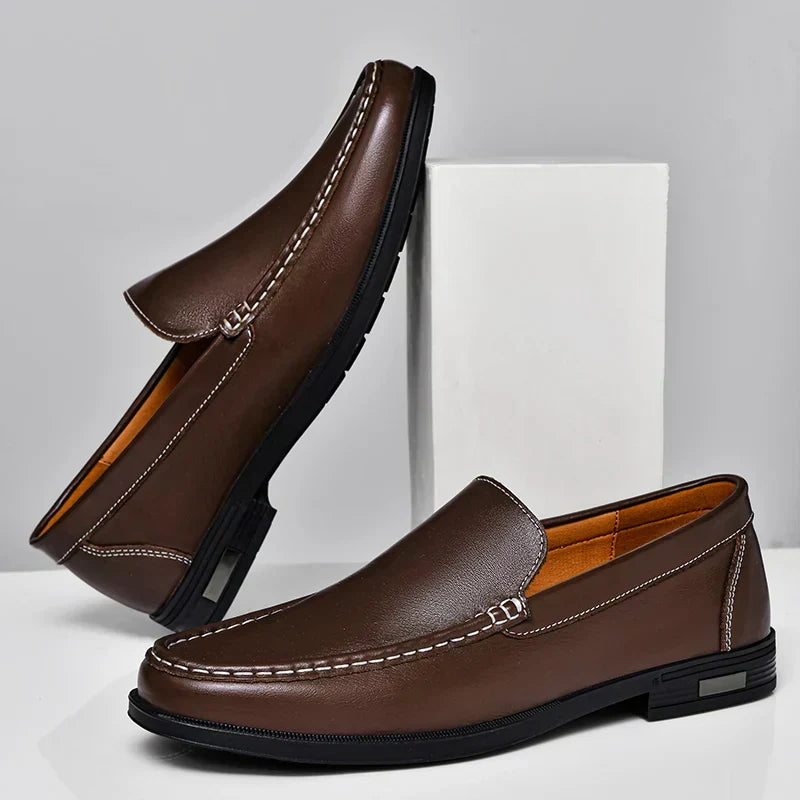 Alpenfeld | Premium Lederhalbschuhe für Herren