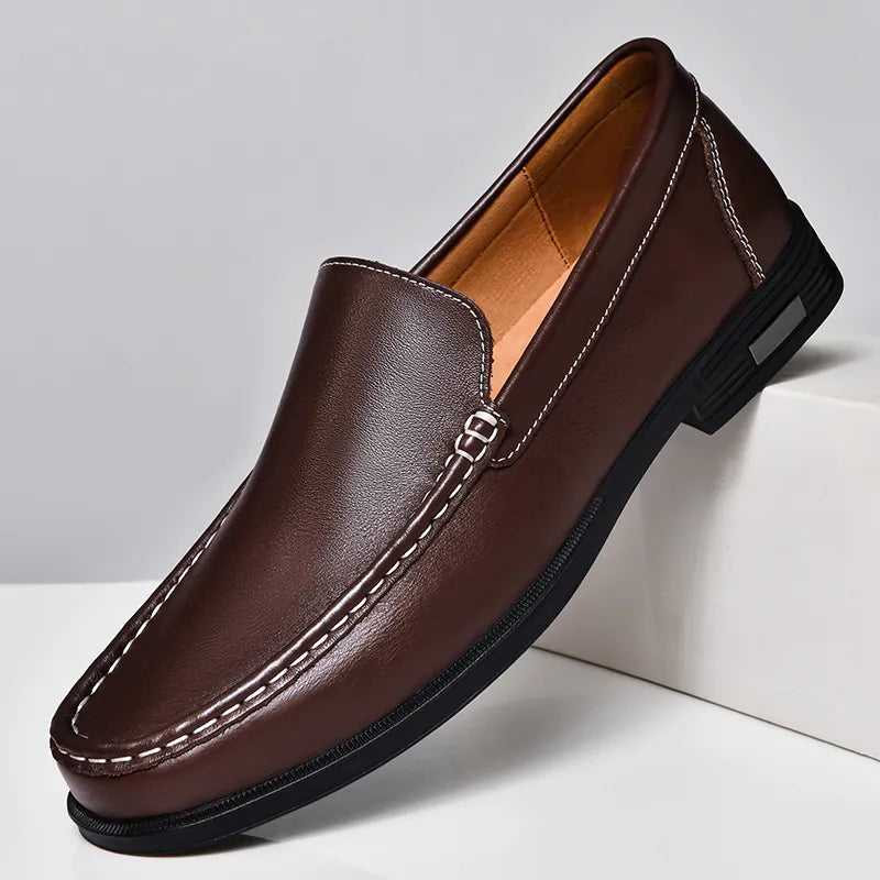 Alpenfeld | Premium Lederhalbschuhe für Herren