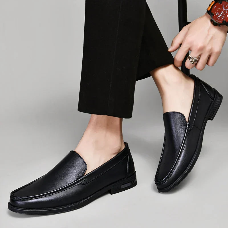 Alpenfeld | Premium Lederhalbschuhe für Herren