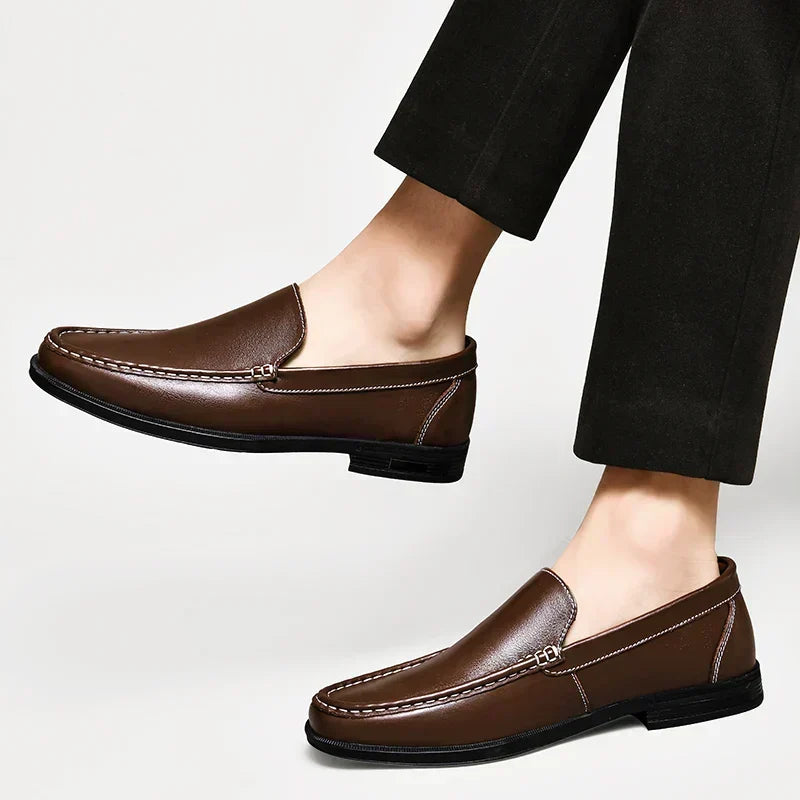 Alpenfeld | Premium Lederhalbschuhe für Herren