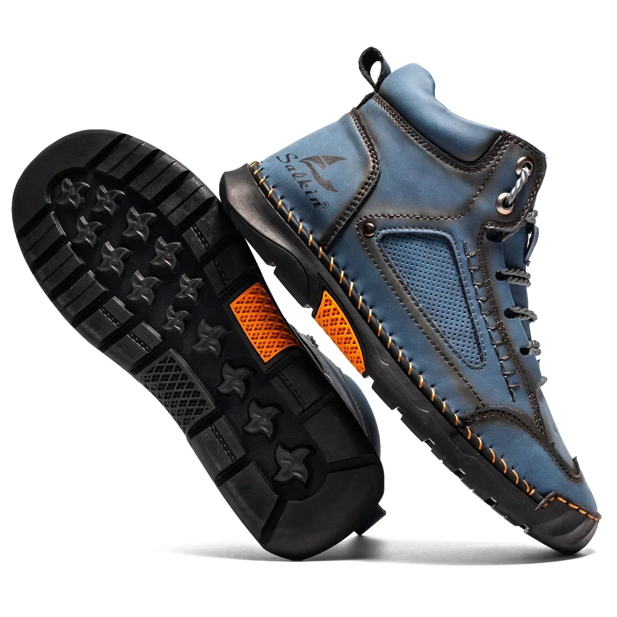Alpenfeld | St. Moritz Leder High Top Schuhe