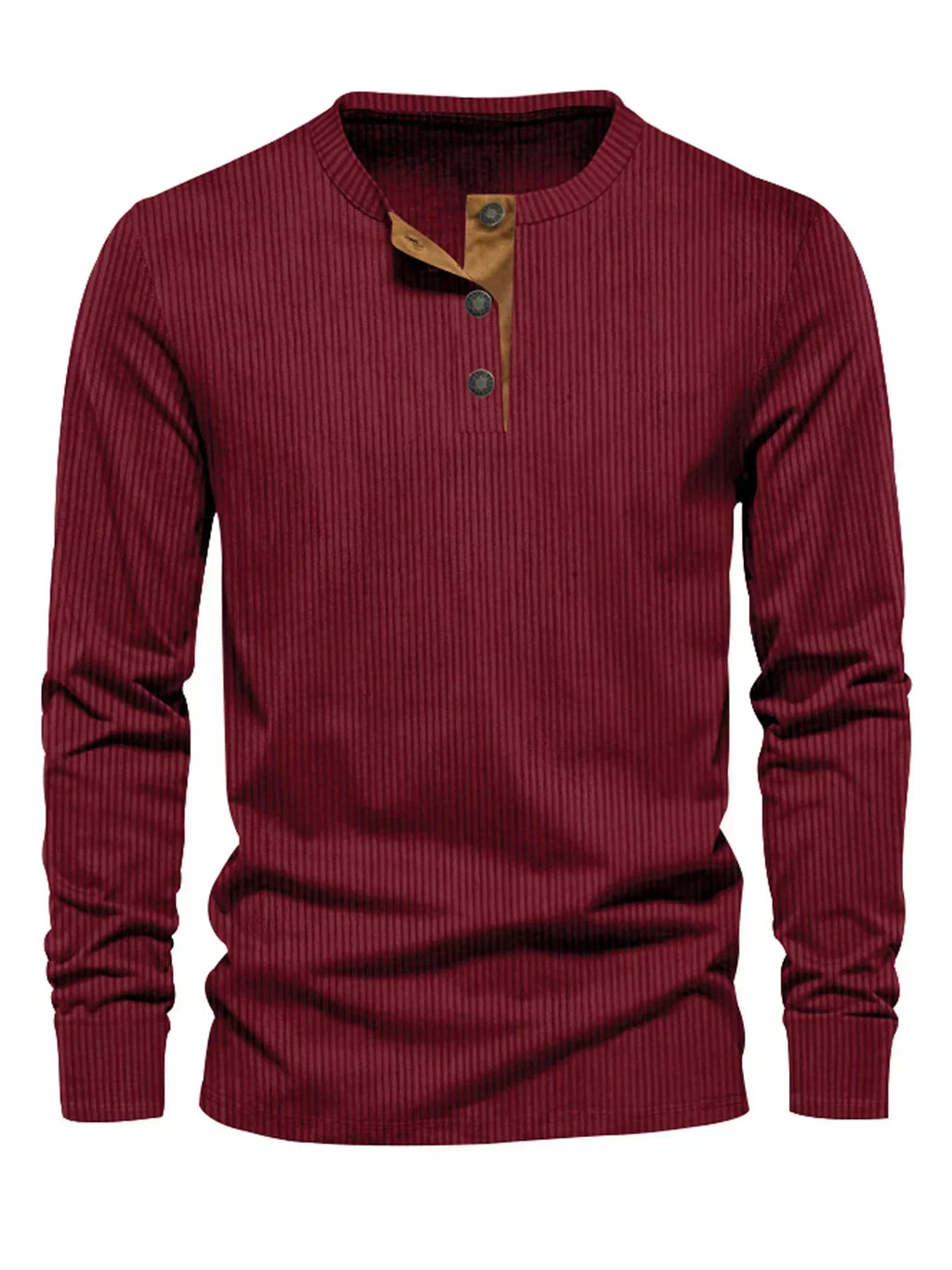 Alpenfeld | Klassisches Herren-Langarmshirt