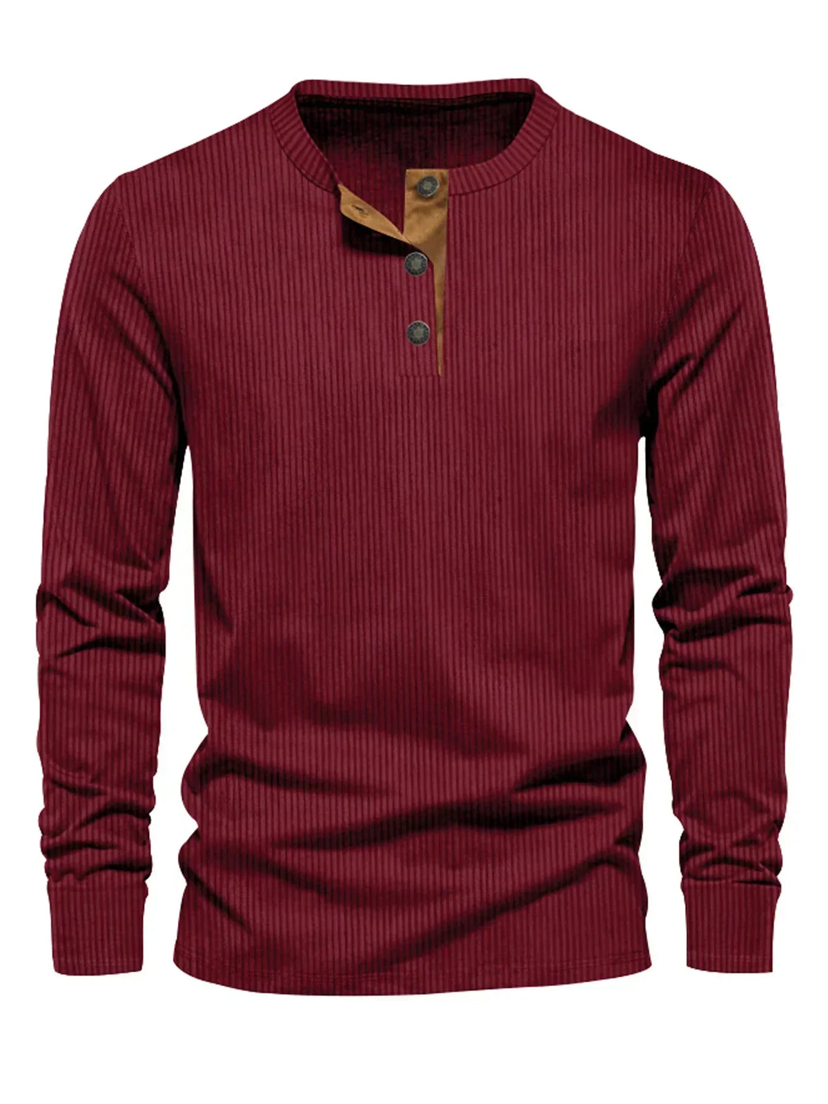 Alpenfeld | Klassisches Herren-Langarmshirt