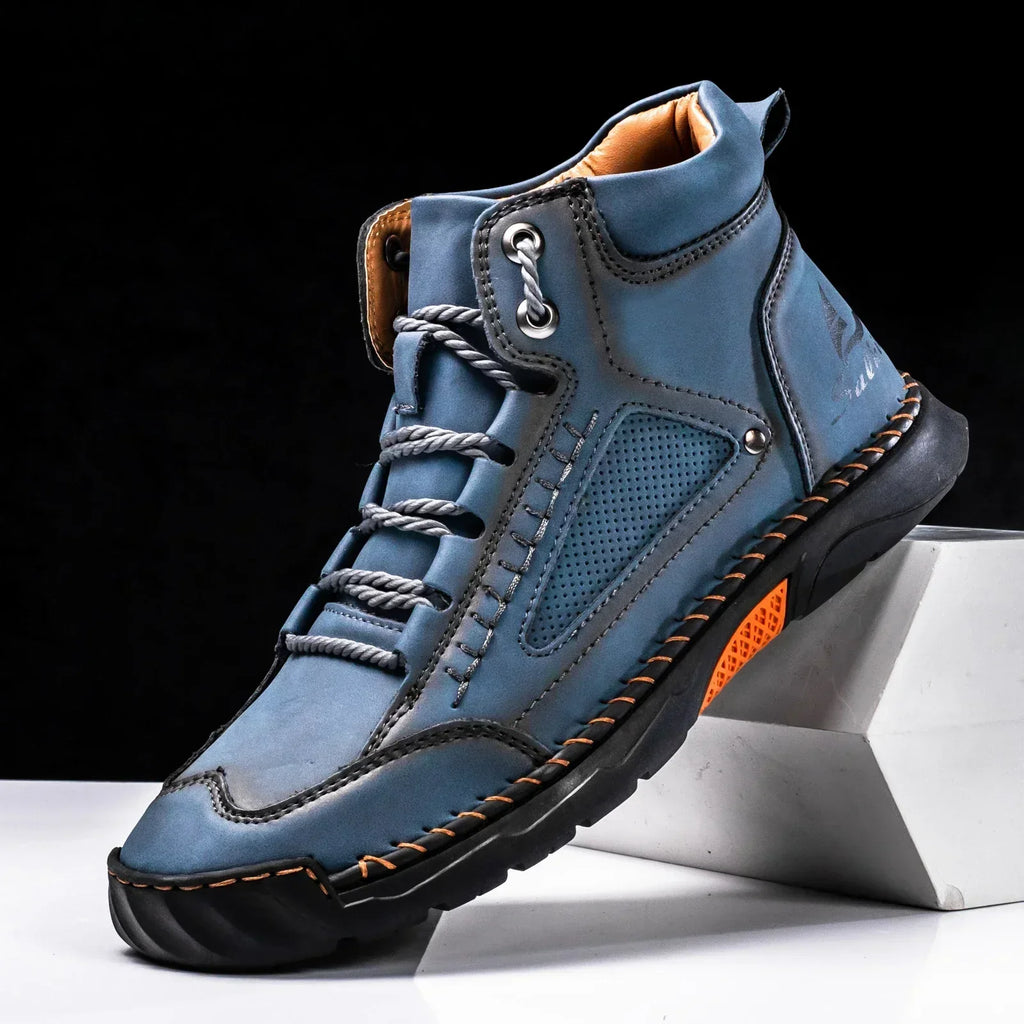 Alpenfeld | St. Moritz Leder High Top Schuhe