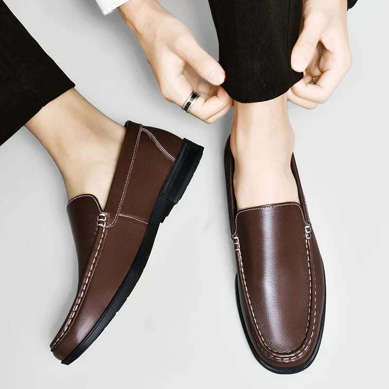 Alpenfeld | Premium Lederhalbschuhe für Herren