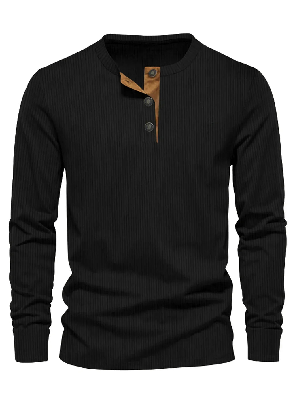 Alpenfeld | Klassisches Herren-Langarmshirt