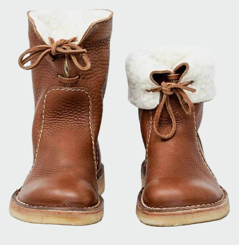Sommerfeld™ | Wasserdichte Herrenlederschuhe mit Wollfutter