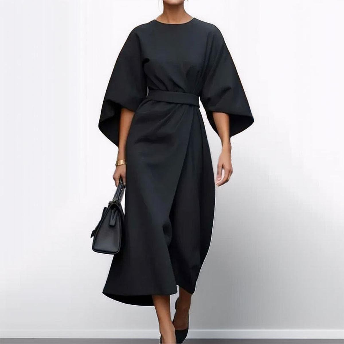 Cally™ - Langes Kleid mit Kimonoärmeln