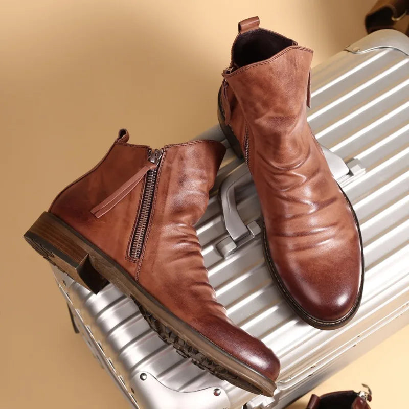 Alpenfeld | Chelsea-Stiefel aus Leder