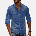 Alpenfeld | Vielseitiges und Trendiges Herren-Denimhemd