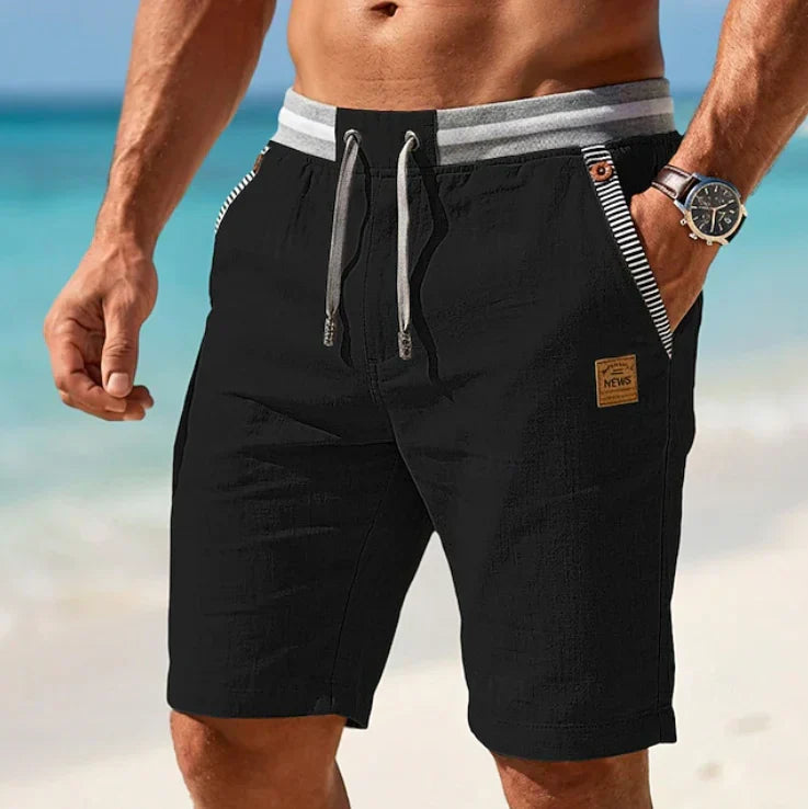 Alpenfeld | Leinen Sommer-Shorts (1 Kaufen, 1 GRATIS dazu)