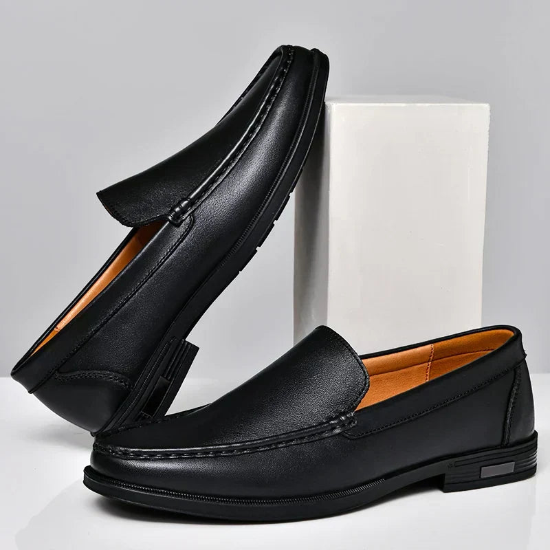 Alpenfeld | Premium Lederhalbschuhe für Herren