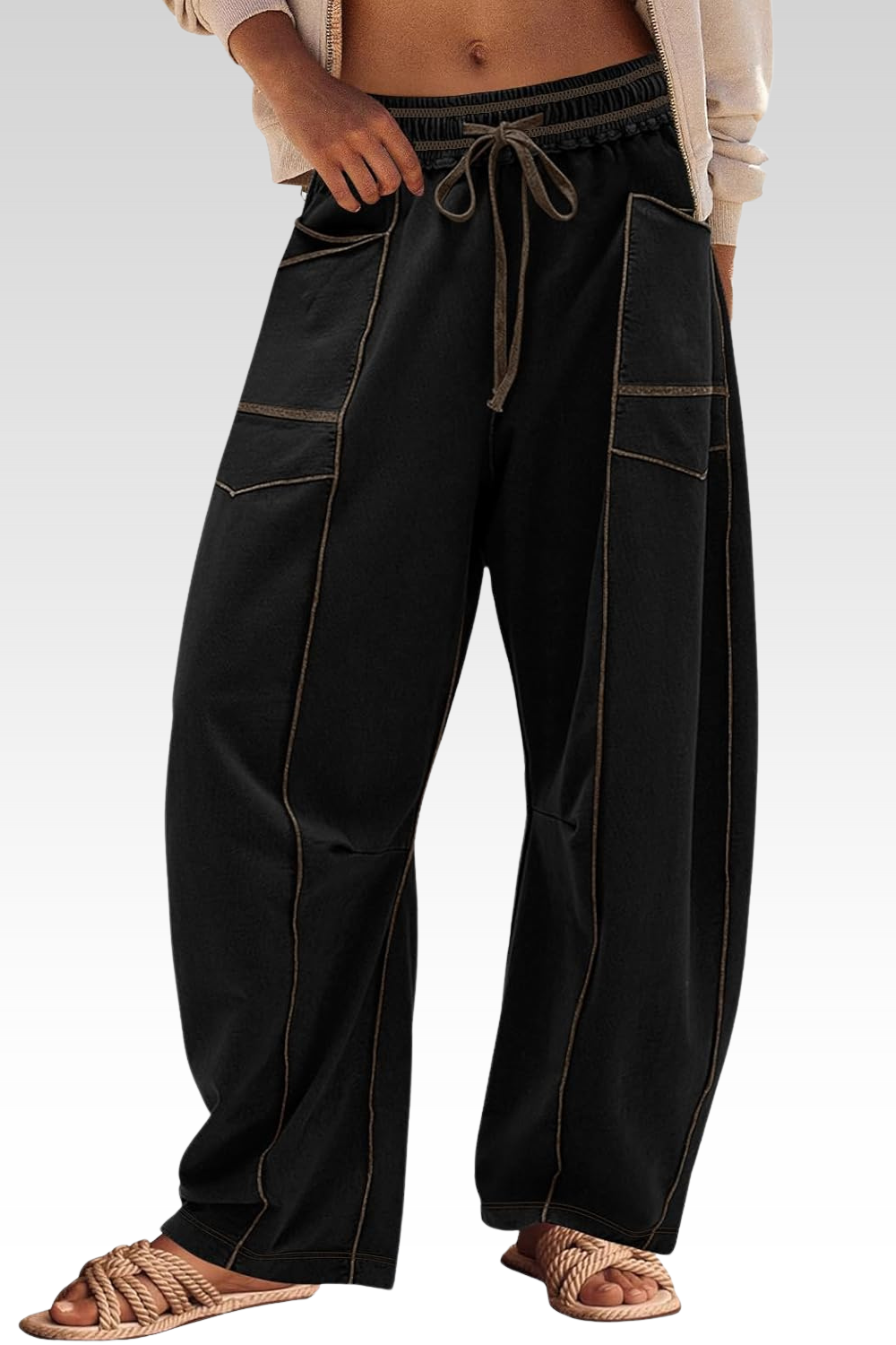 Alpenfeld | Barrel-Pants – Weite Sommer-Loungehose für jeden Moment