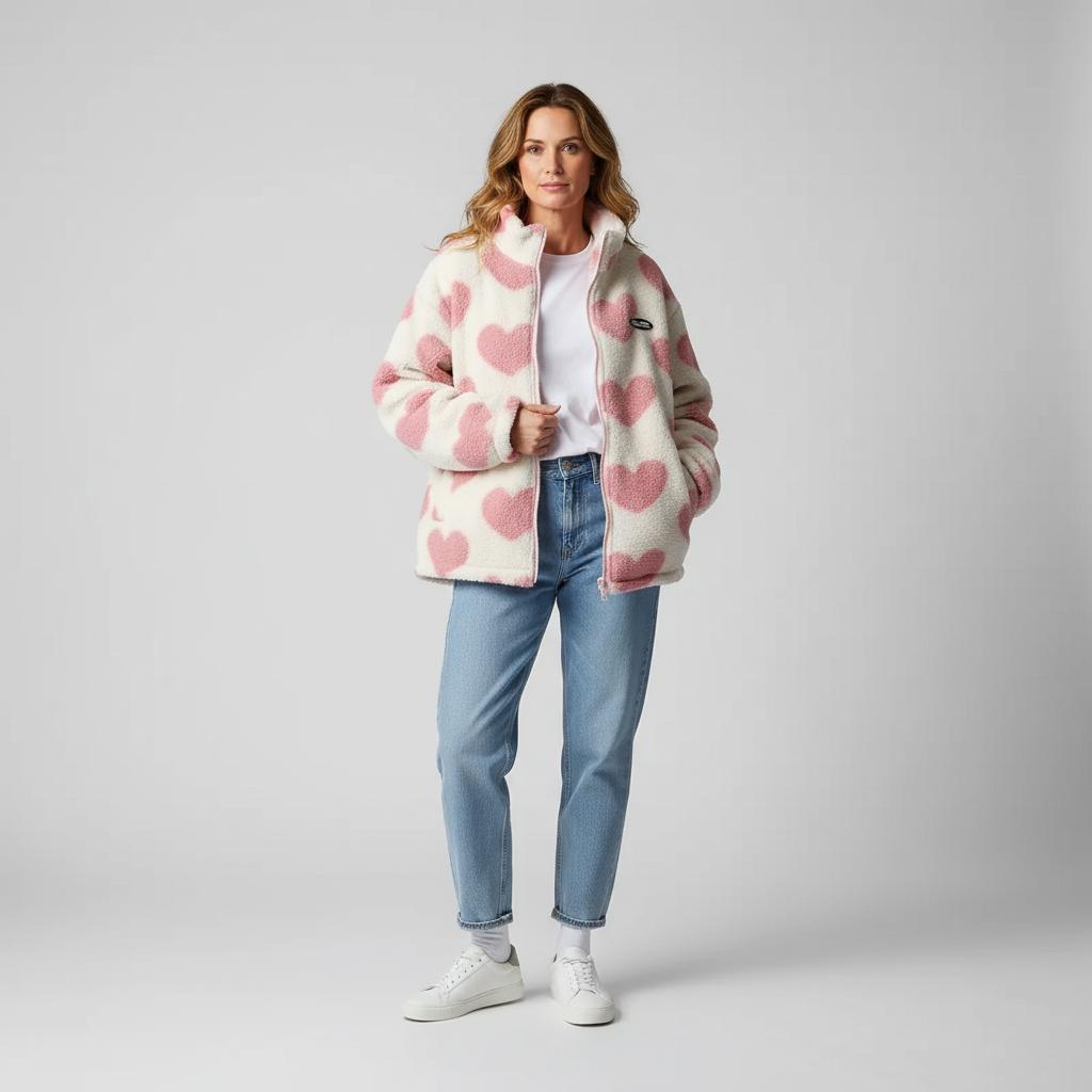 Sommerfeld™ | Wendbare Jacke mit Herzchen