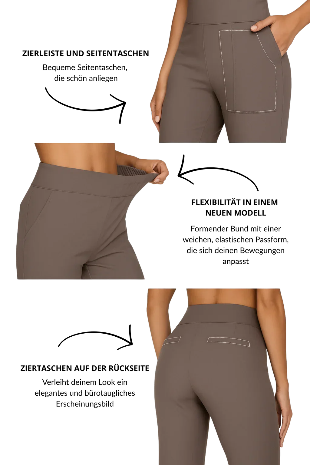 Alpenfeld | Bequeme Stretchhose (1 kaufen, 1 GRATIS dazu)