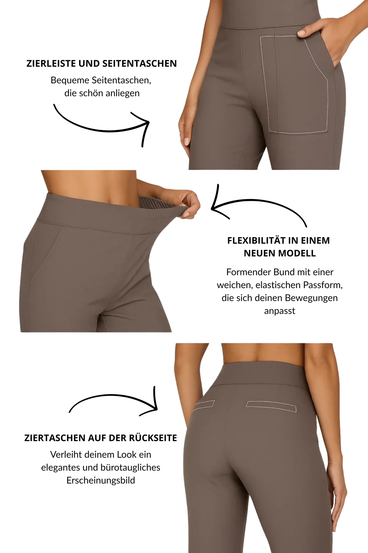 Alpenfeld | Bequeme Stretchhose (1 kaufen, 1 GRATIS dazu)