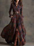 Bodil™ -  Maxi-Hemdkleid mit Karomuster