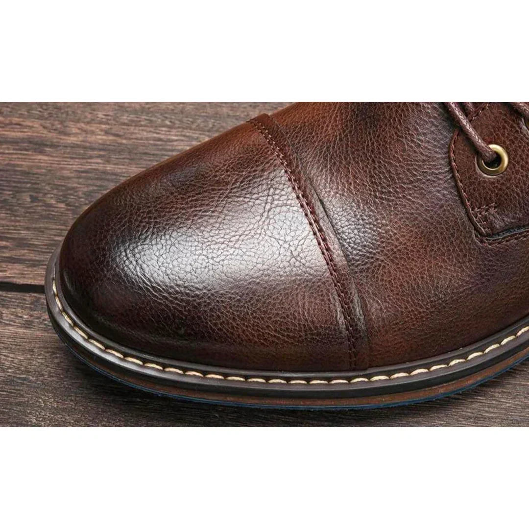 Alpenfeld | Oxford-Stiefel aus Leder