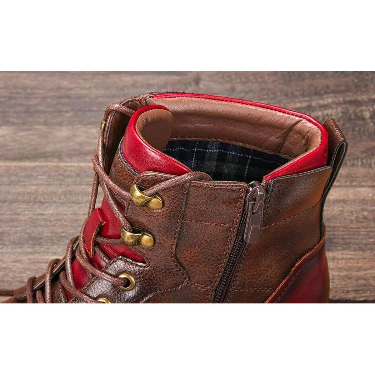 Alpenfeld | Oxford-Stiefel aus Leder
