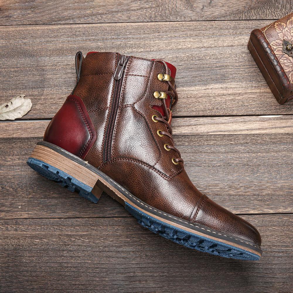 Alpenfeld | Oxford-Stiefel aus Leder