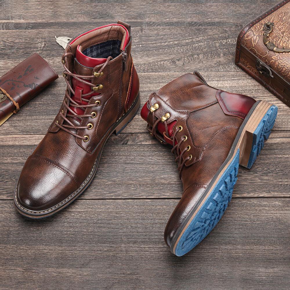 Alpenfeld | Oxford-Stiefel aus Leder