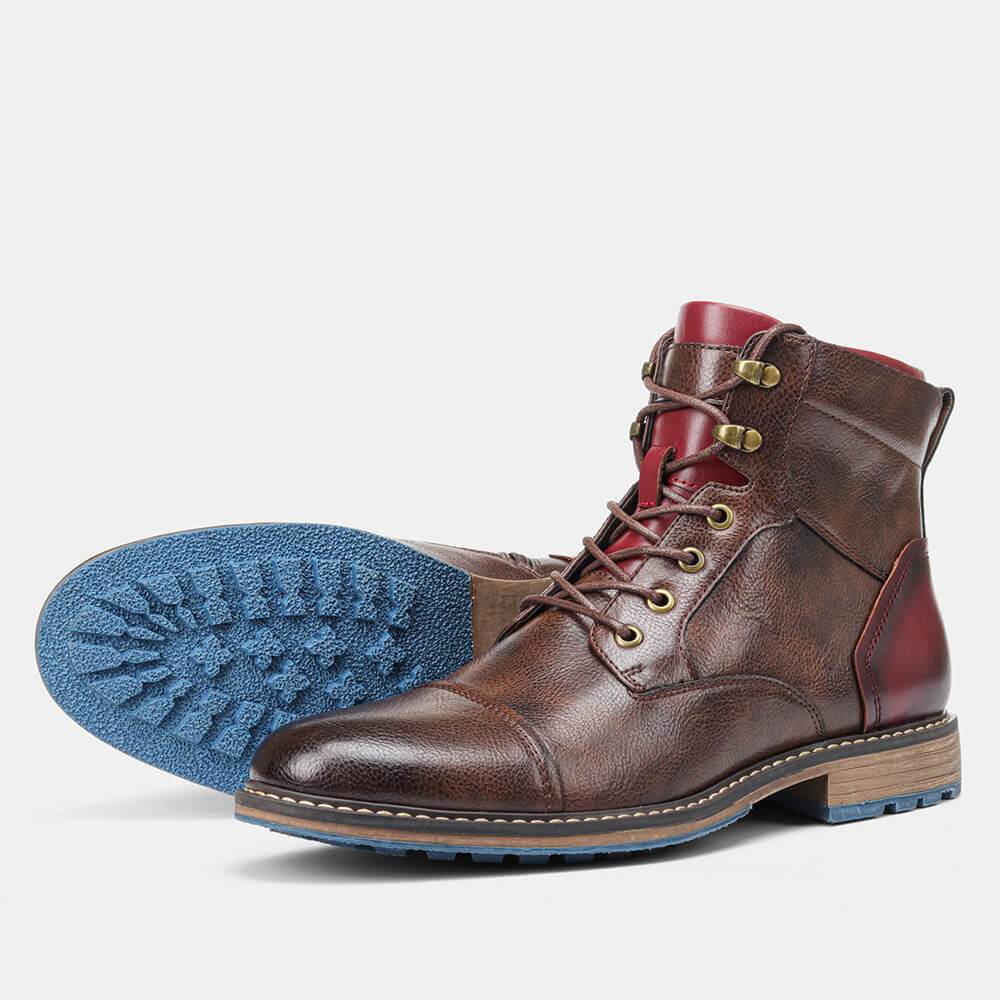 Alpenfeld | Oxford-Stiefel aus Leder