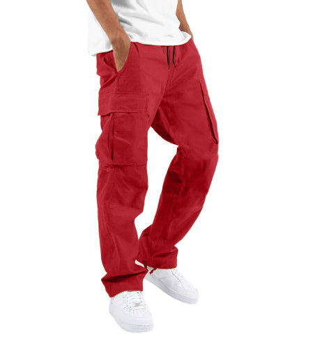 Alpenfeld | Herren Cargo-Hose mit weitem Schnitt – Freizeit & Utility-Hose