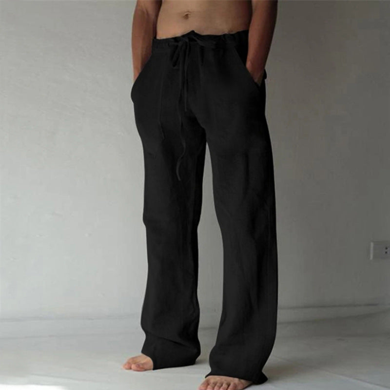 Alpenfeld | Herren Freizeithose im Japanischen Stil – Locker, Atmungsaktiv & Modern für Alltag und Urlaub