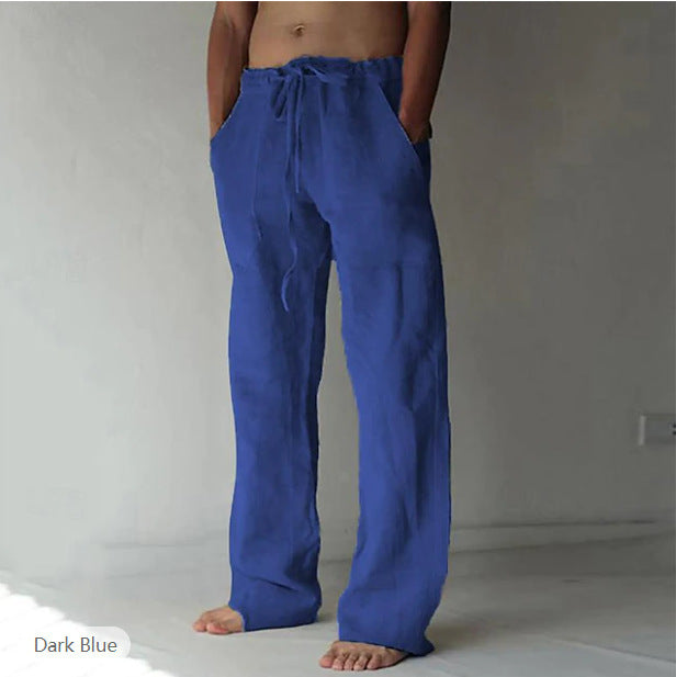Alpenfeld | Herren Freizeithose im Japanischen Stil – Locker, Atmungsaktiv & Modern für Alltag und Urlaub
