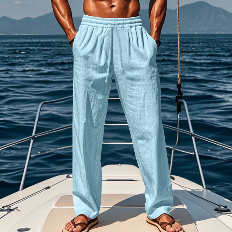 Alpenfeld ™ | Atmungsaktive Baumwolle undlockere Freizeit Sporthose