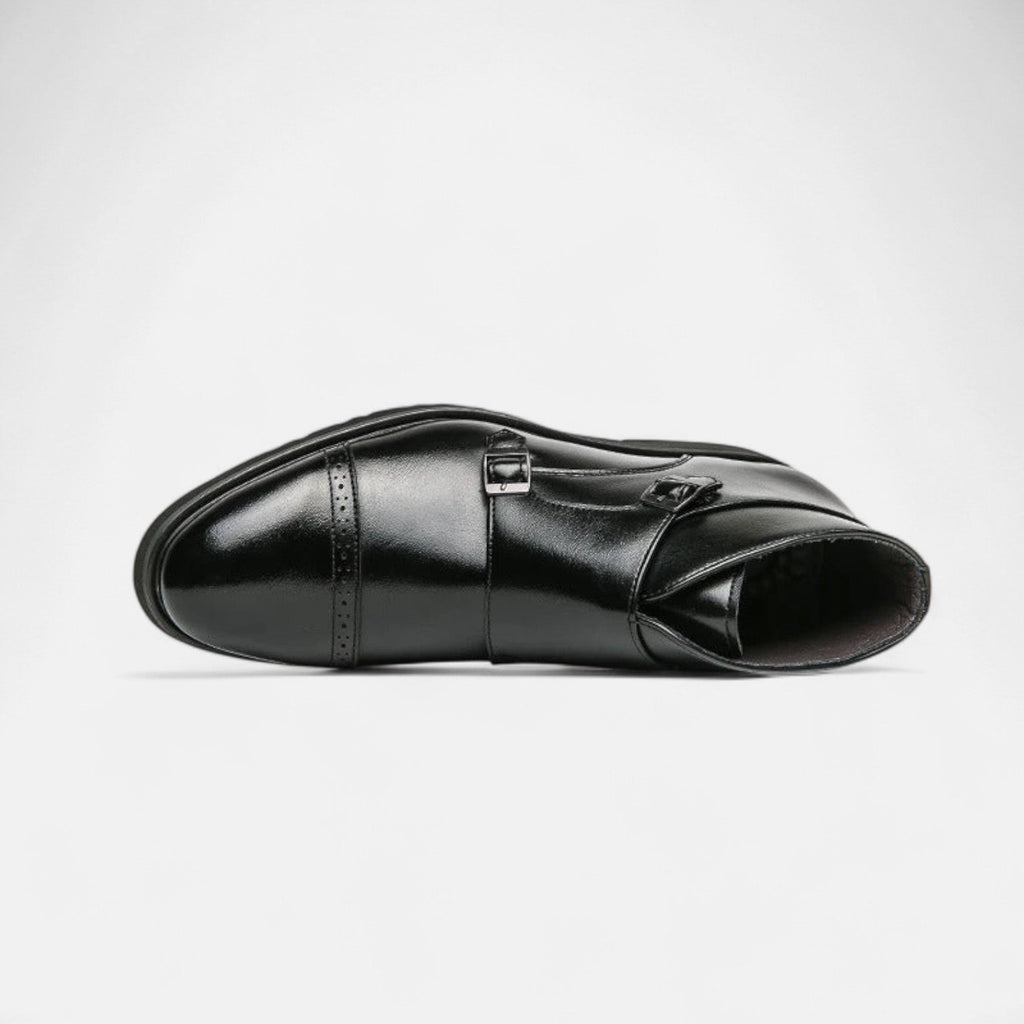 Patrizio™ | Herren Monk Strap Stiefeletten aus Premium-Ecopelle