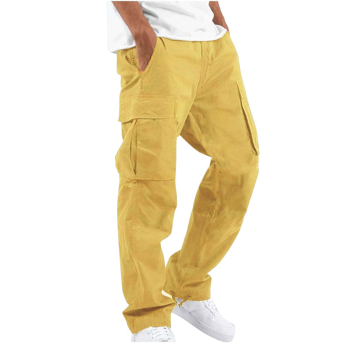 Alpenfeld | Herren Cargo-Hose mit weitem Schnitt – Freizeit & Utility-Hose