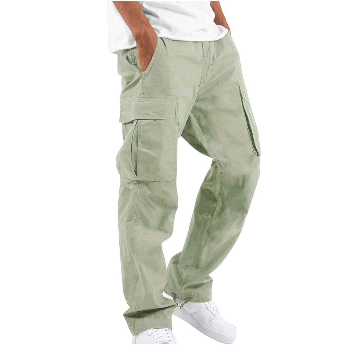 Alpenfeld | Herren Cargo-Hose mit weitem Schnitt – Freizeit & Utility-Hose