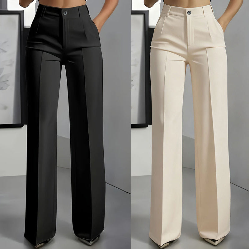 Alpenfeld | Damen Anzughose mit hoher Taille (1 kaufen, 1 GRATIS dazu)