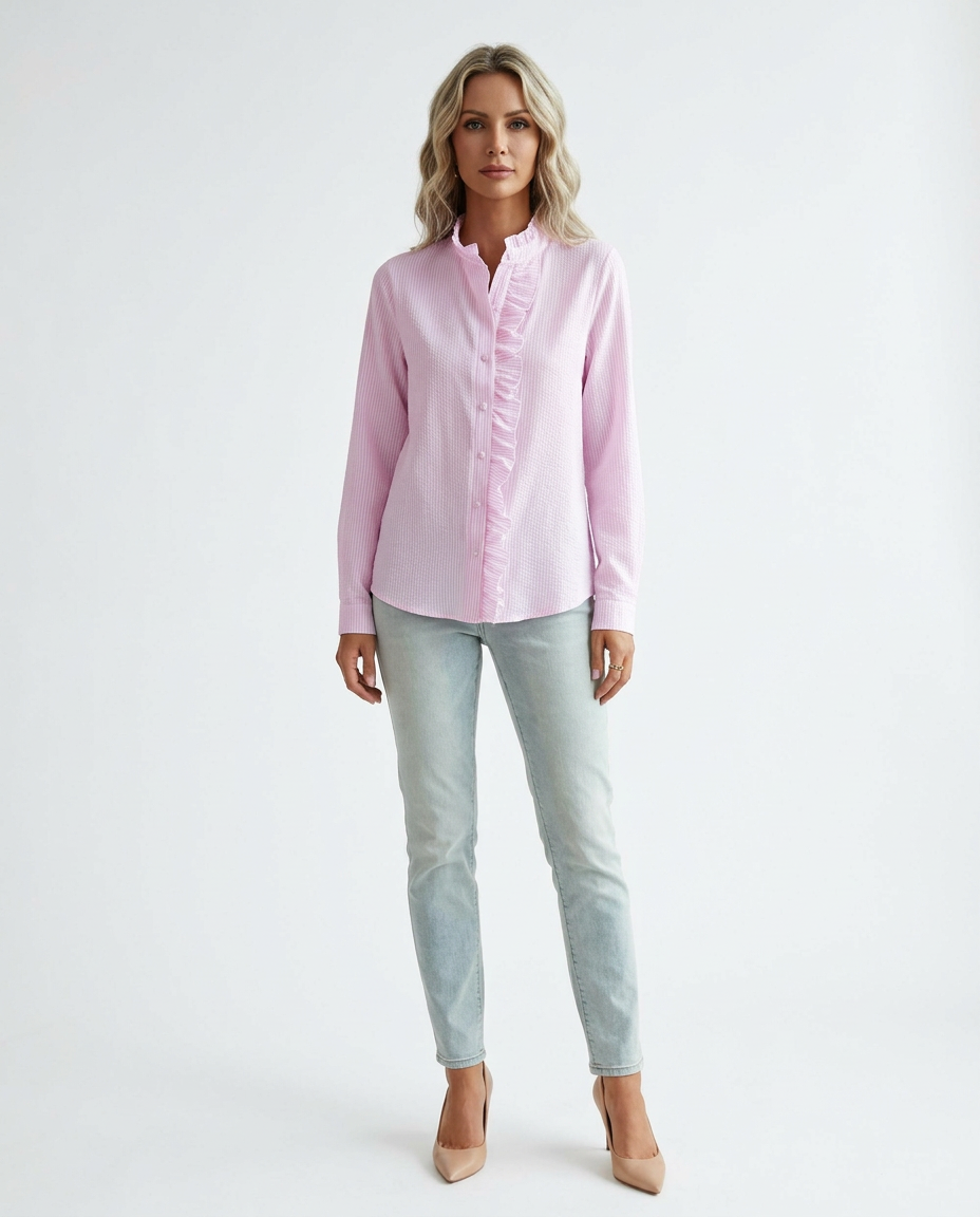 Alpenfeld | Elegante Rüschenbluse