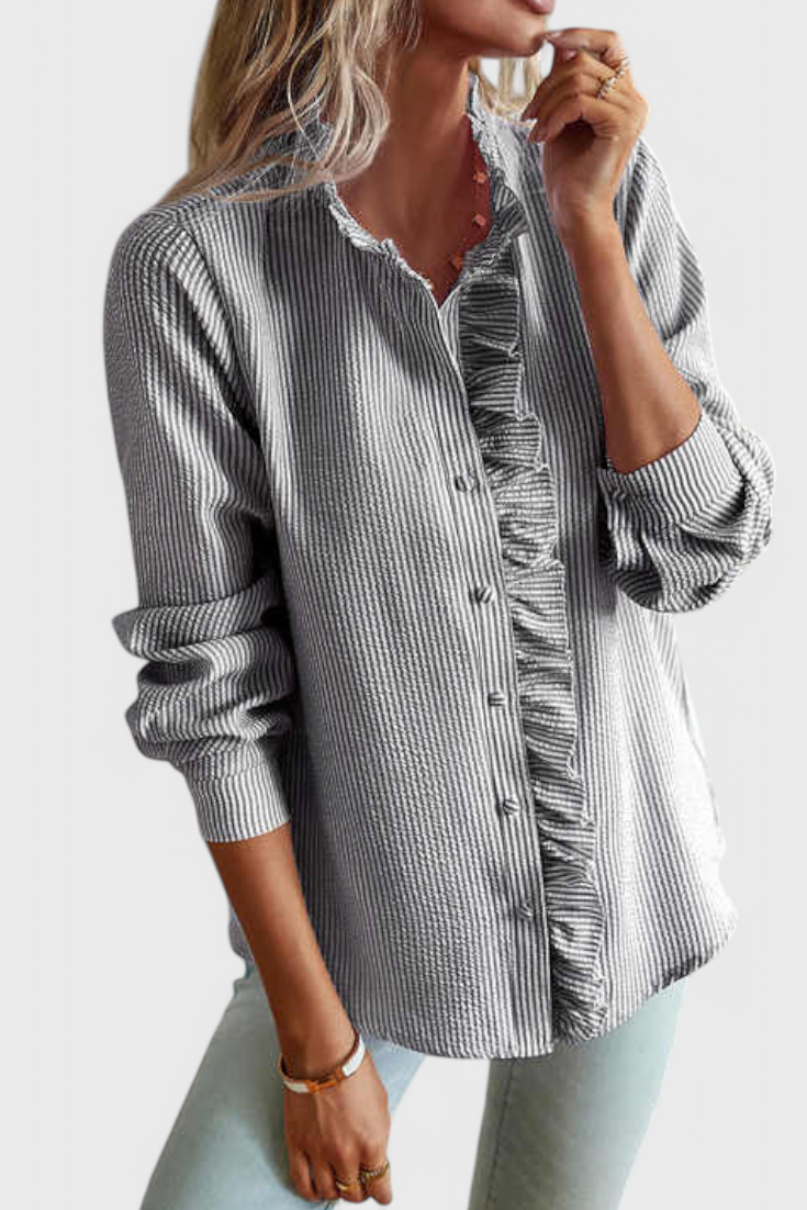 Alpenfeld | Elegante Rüschenbluse