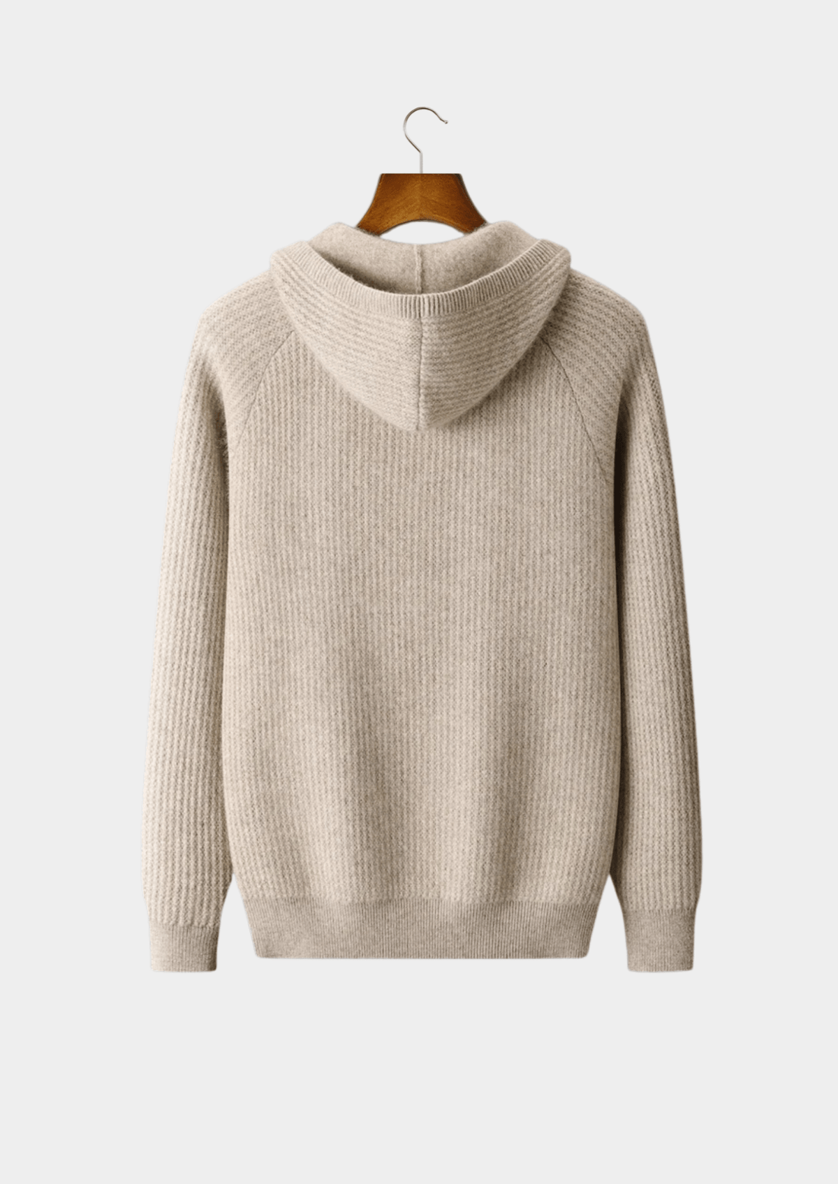 Alpenfeld | Merino Zip-Hoodie aus extra feiner Merinowolle