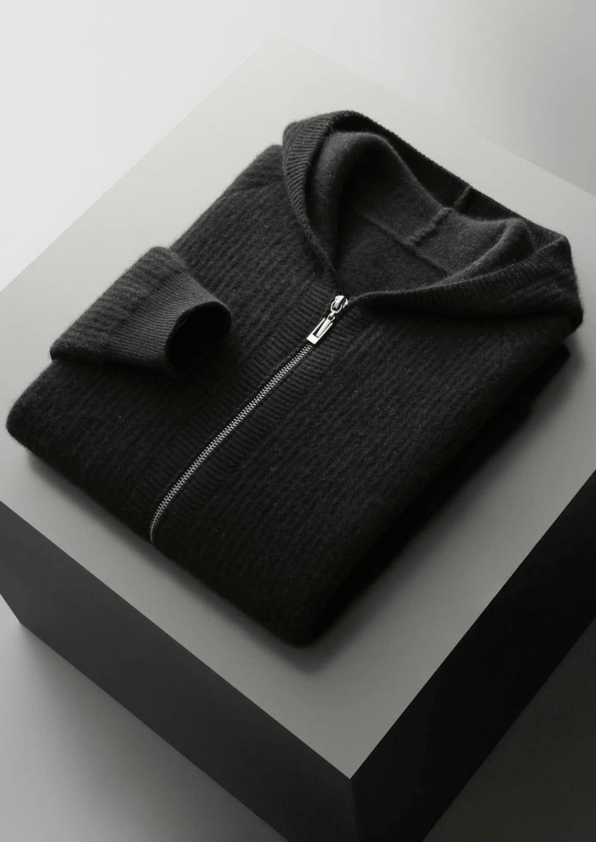 Alpenfeld | Merino Zip-Hoodie aus extra feiner Merinowolle