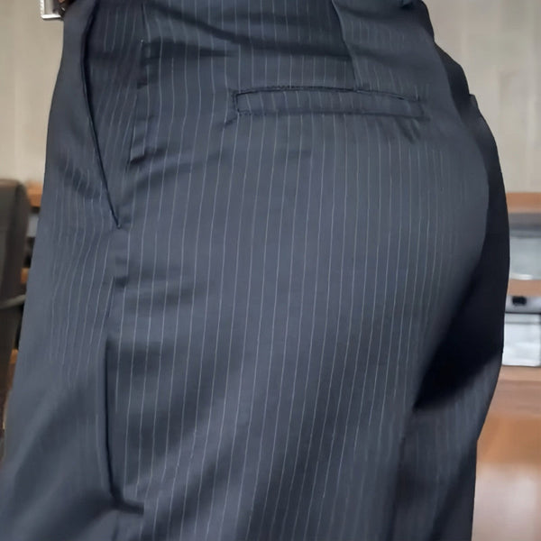 Alpenfeld | ELEGANTE, FIGURSCHMEICHELNDE HOSE MIT STREIFEN