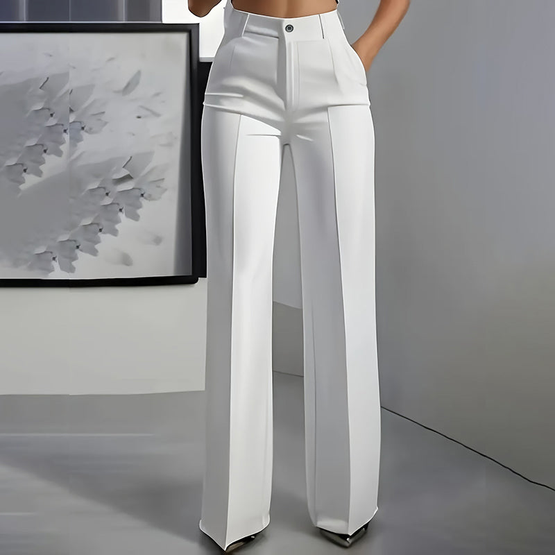 Alpenfeld | Damen Anzughose mit hoher Taille (1 kaufen, 1 GRATIS dazu)